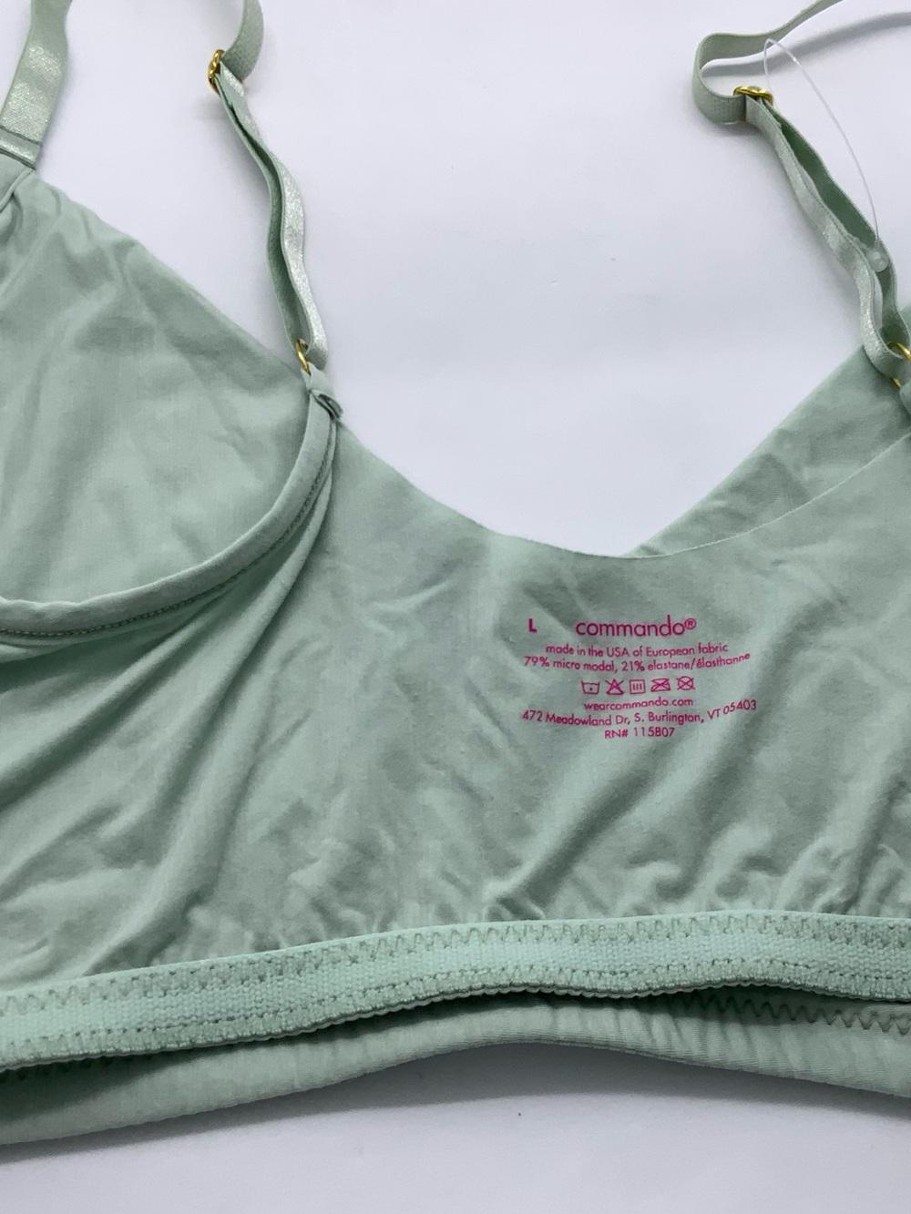 Commando Butter Bralette - Picture 8 of 9